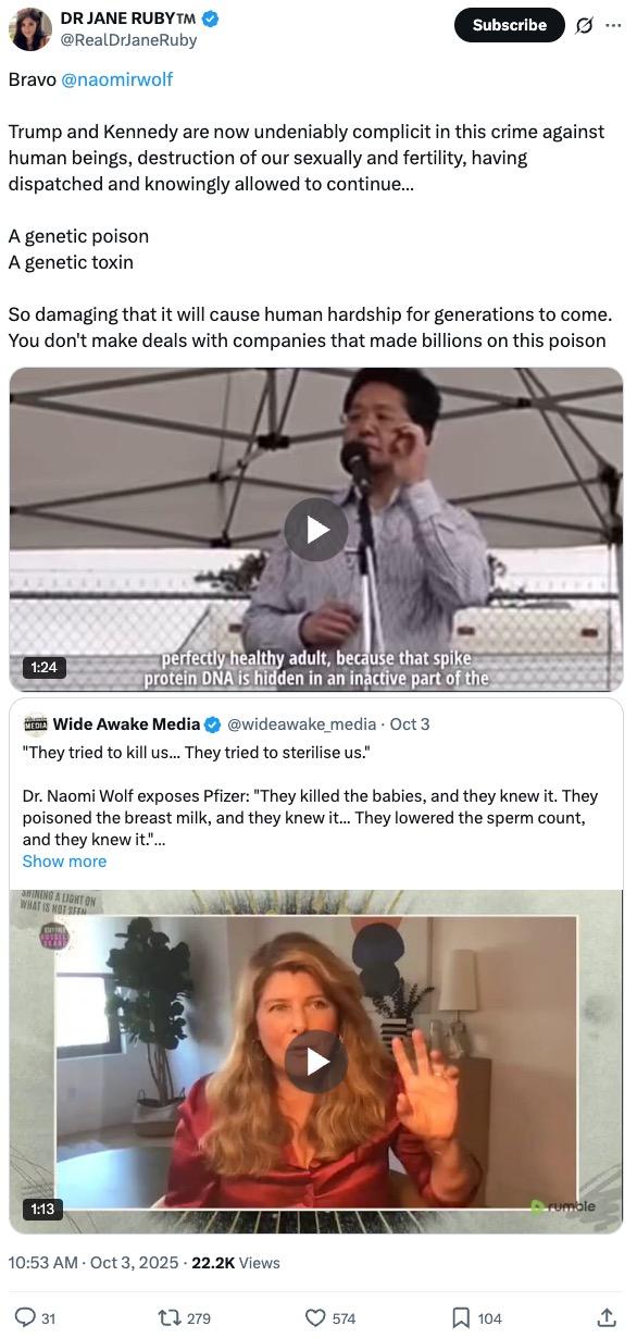 Ruby Pfizer deal post1