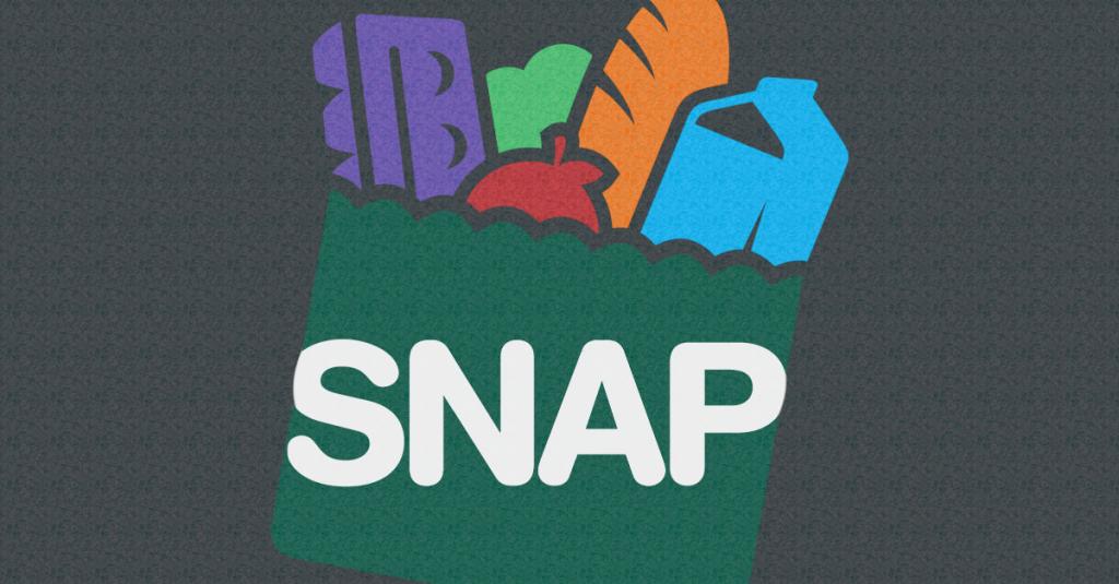SNAP logo on a dark background