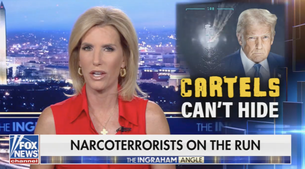 Fox News: "Narcoterrorists on the run"
