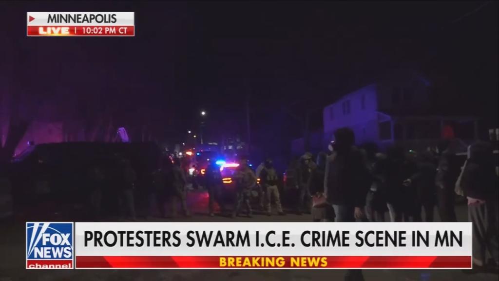 The incendiary and demonizing chyrons on Fox News evening programming ...