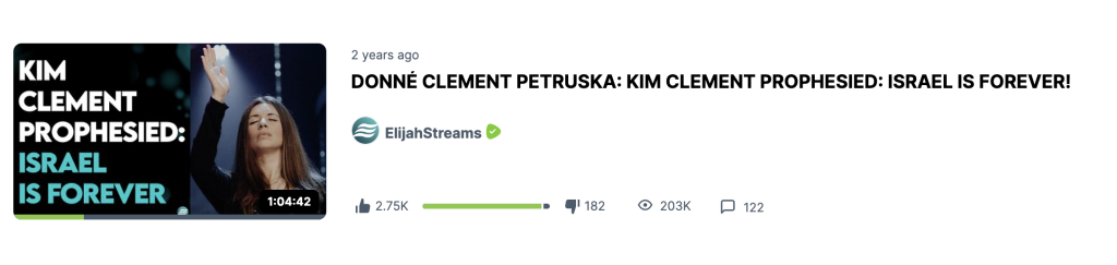 donne clement prophecy 2