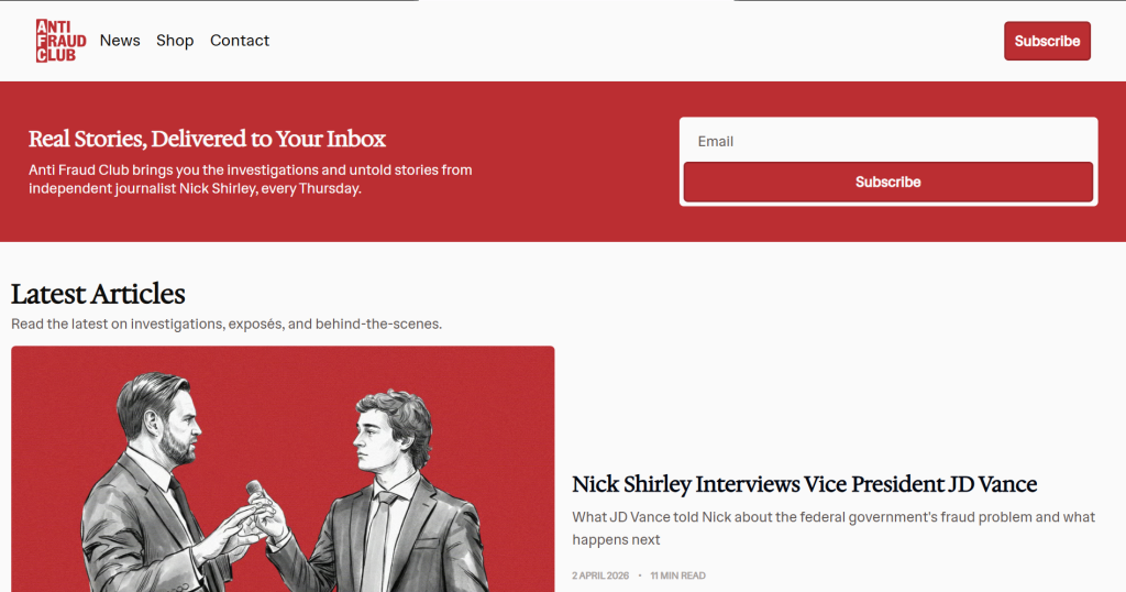 Screenshot of Antifraudclub.com