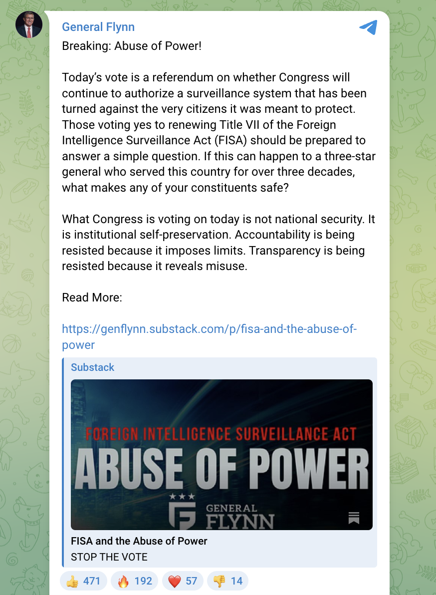 Michael Flynn Fisa