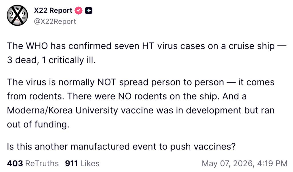 X22 Report hantavirus