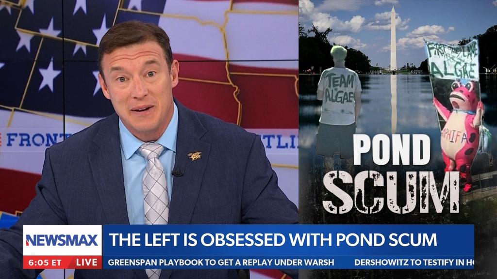 Newsmax on pond scum