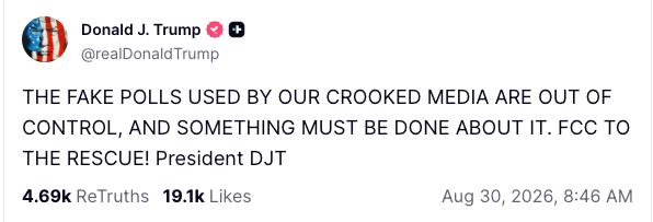 Trump post